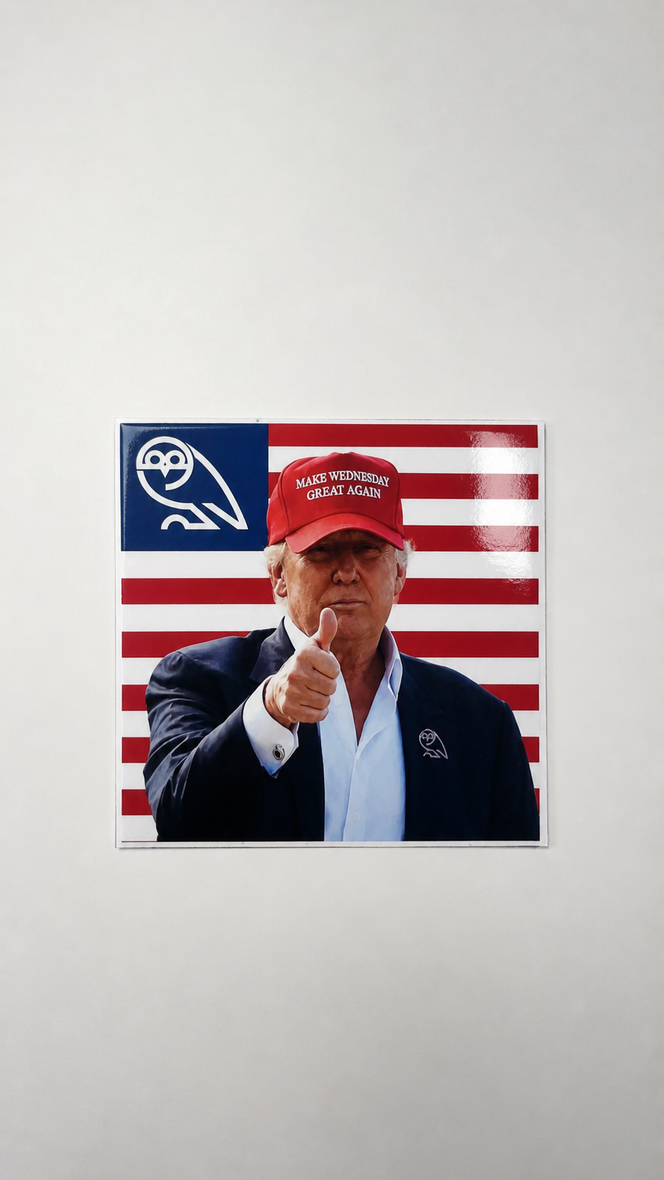 make wednesday great again sticker