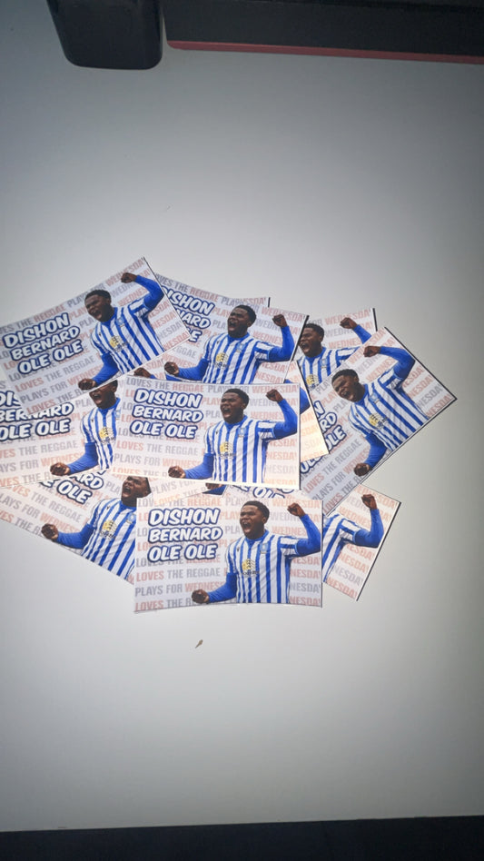 20 swfc stickers -Bernard
